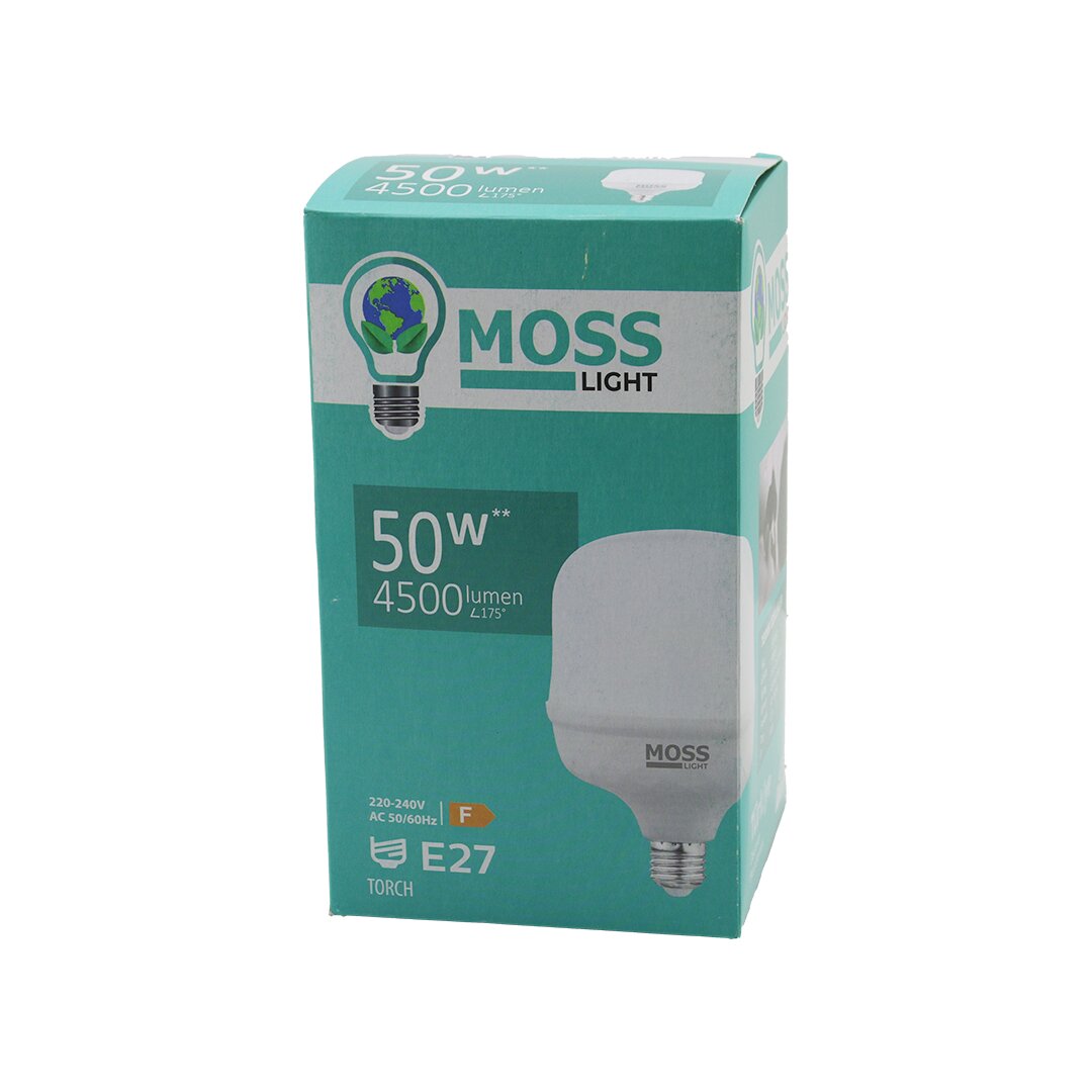 50W Torch Led Ampul Plastik E27 4500LUMEN L175° 5000 Saat Ömür IP20 185-265V Ac MS-3099