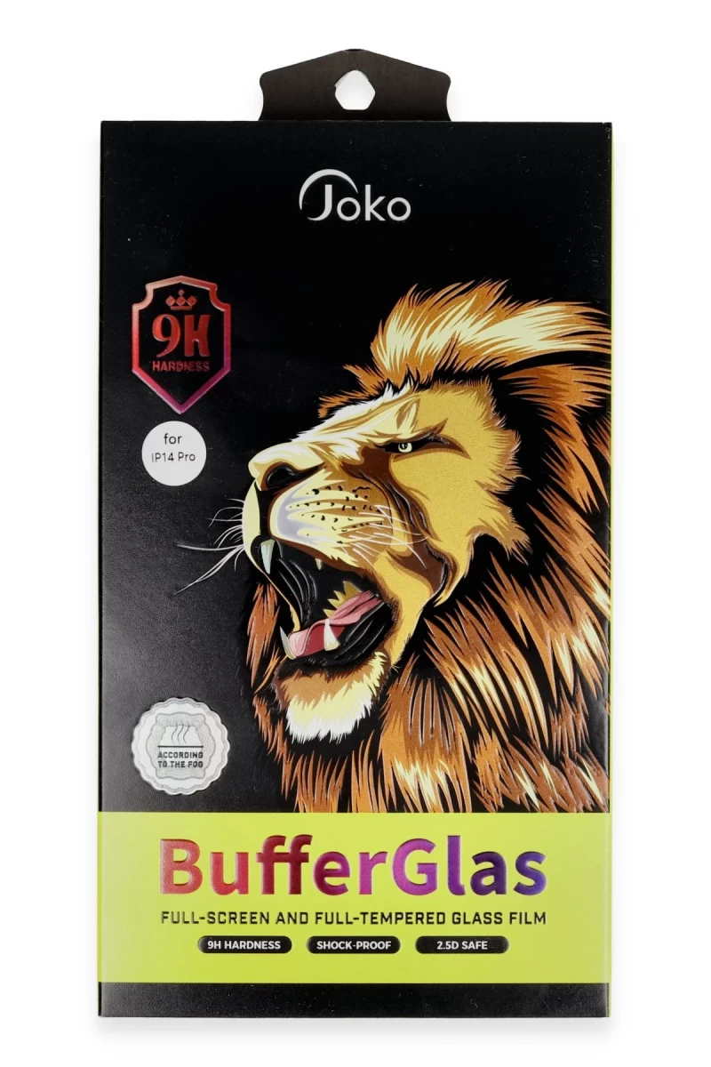 Joko Apple iPhone 15 Pro Uyumlu Buffer Cam Ekran Koruyucu - Siyah