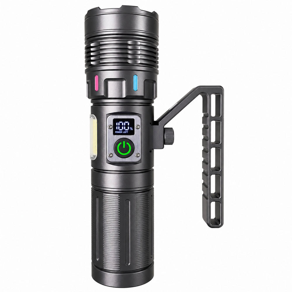 GP-292 50 Watt 5000 Lümen Profesyonel Şarjlı El Feneri