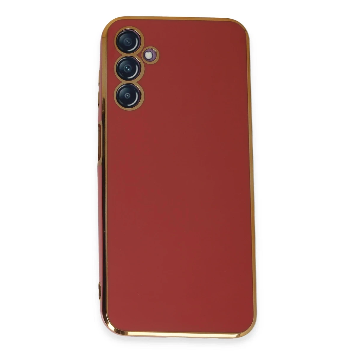 Samsung Galaxy M14 5G Kılıf Volet Silikon - Kırmızı