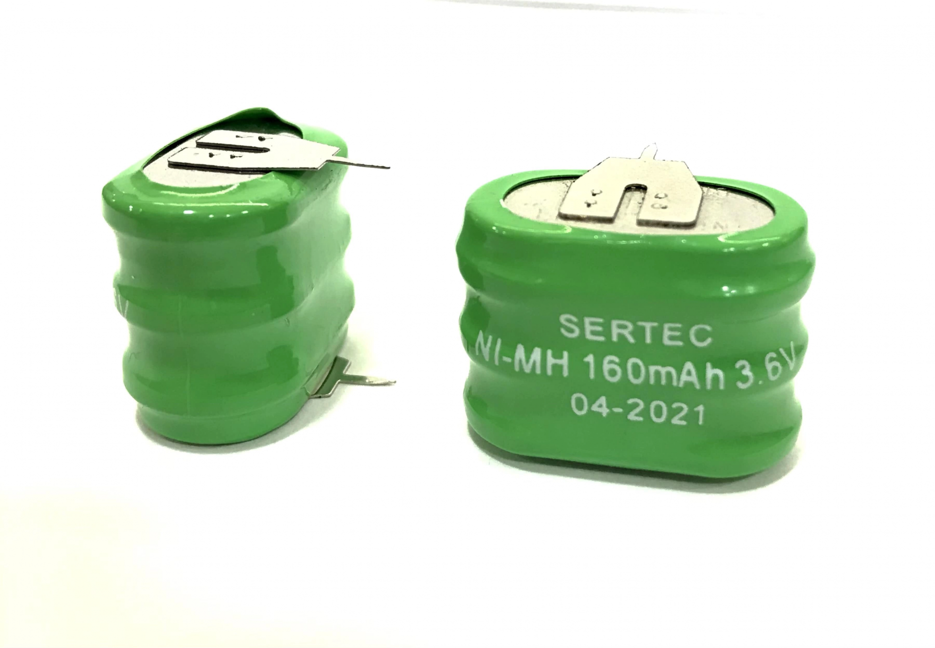 2 Pinli Ni-MH Buton Pil 3.6V 160 mAh Uzun Süreli Enerji