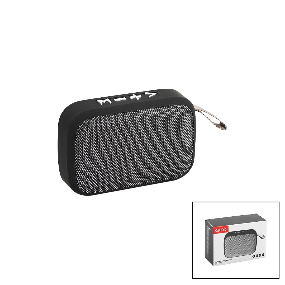 Kablosuz Mini Hoparlör USB Şarjlı 3W Kart Girişi ile