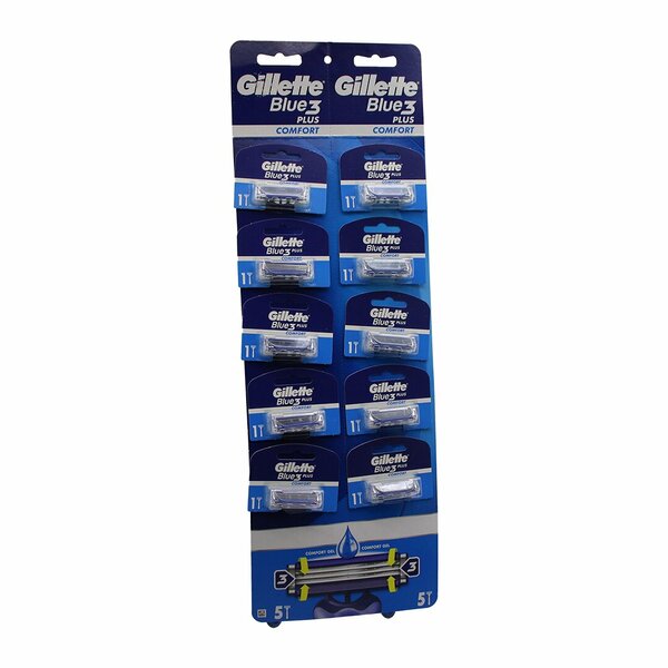 Gillette BLUE3 Jilet Kartelalı 10 Parça
