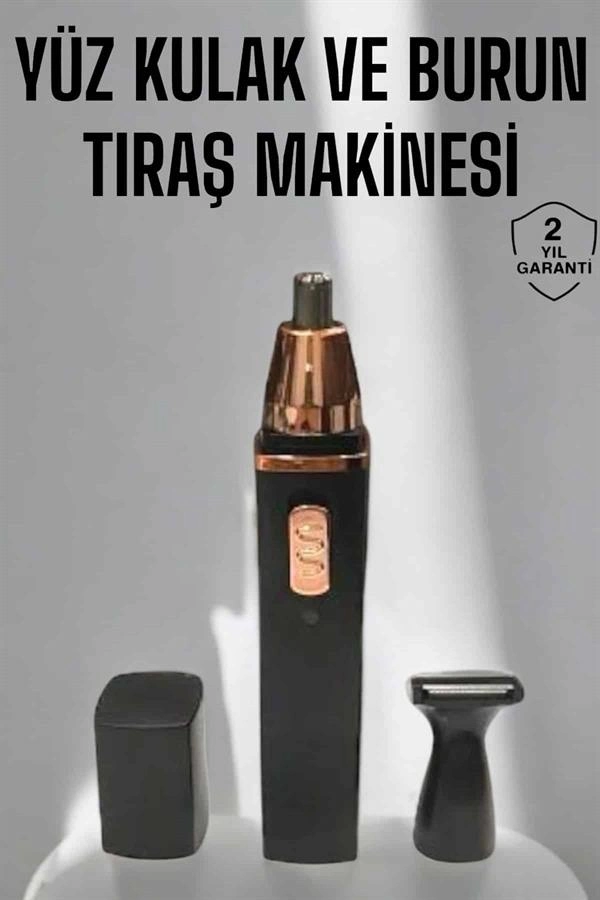 Şarjlı Mini Tıraş Makinesi Kulak Burun Yüz Temizleyici