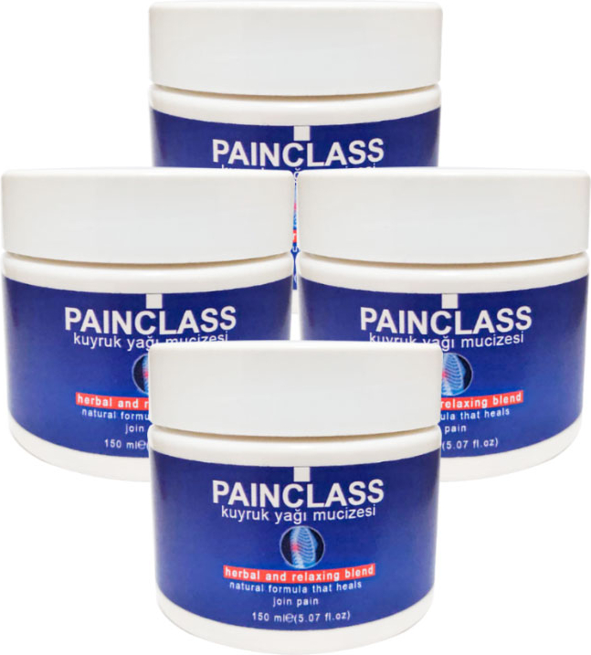 Painclass Büyük Boy Kuyruk Yağı Kremi 150 ml Paincream 4 Adet