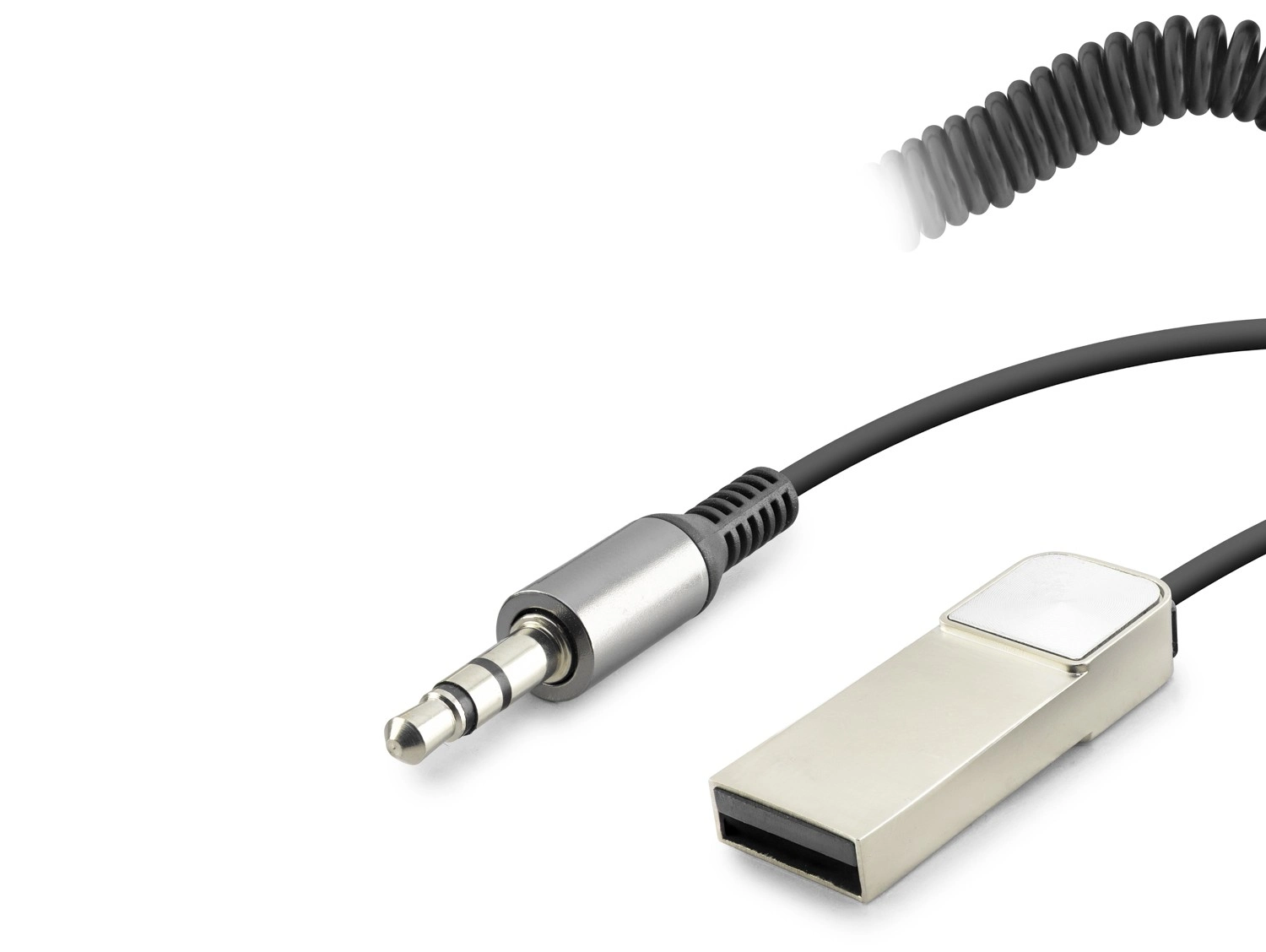 Kablosuz Bluetooth Ses Alıcı Adaptör 3.5mm Aux Araç İçin