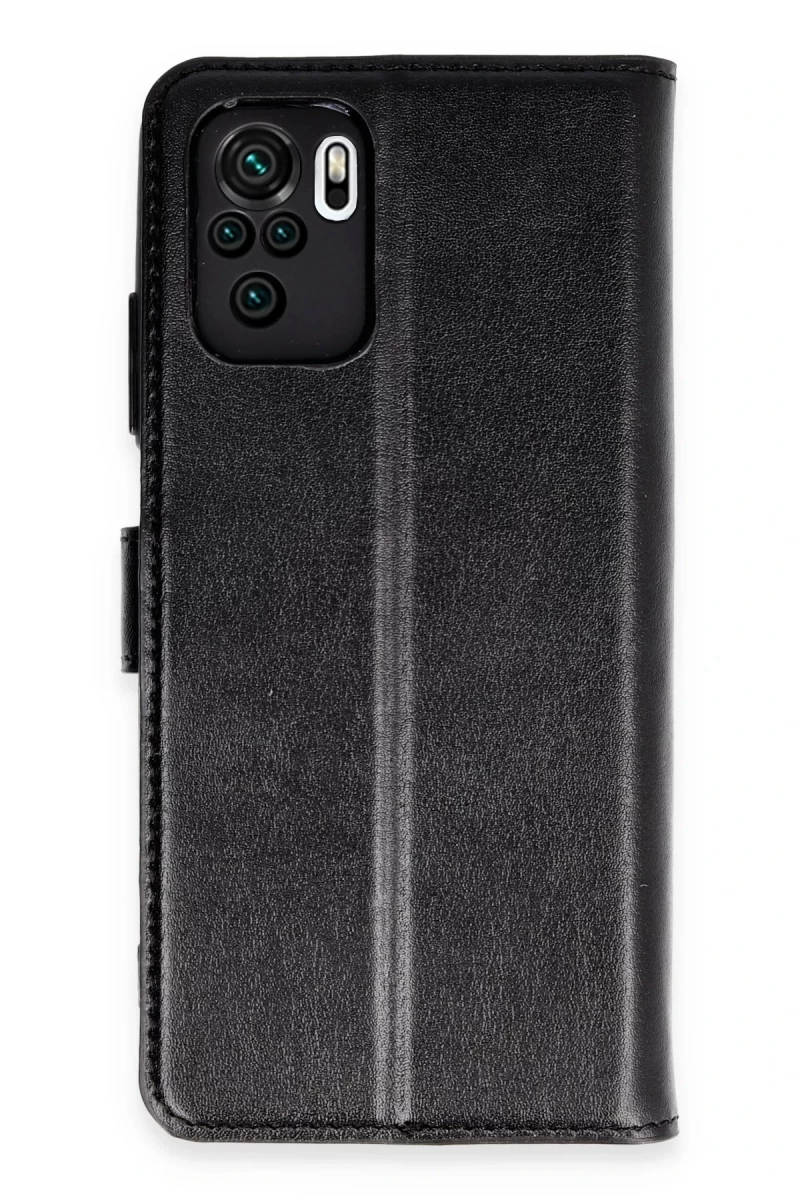Xiaomi Mi Note 10 Uyumlu Trend S Plus Kapaklı Kılıf - Siyah