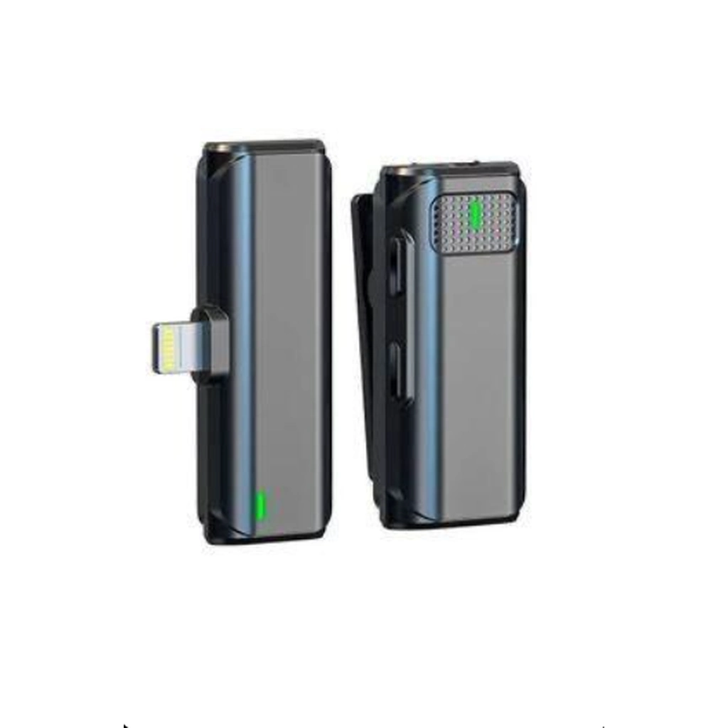 Kablosuz Lightning Mikrofon 1 Adet Taşınabilir Tasarım