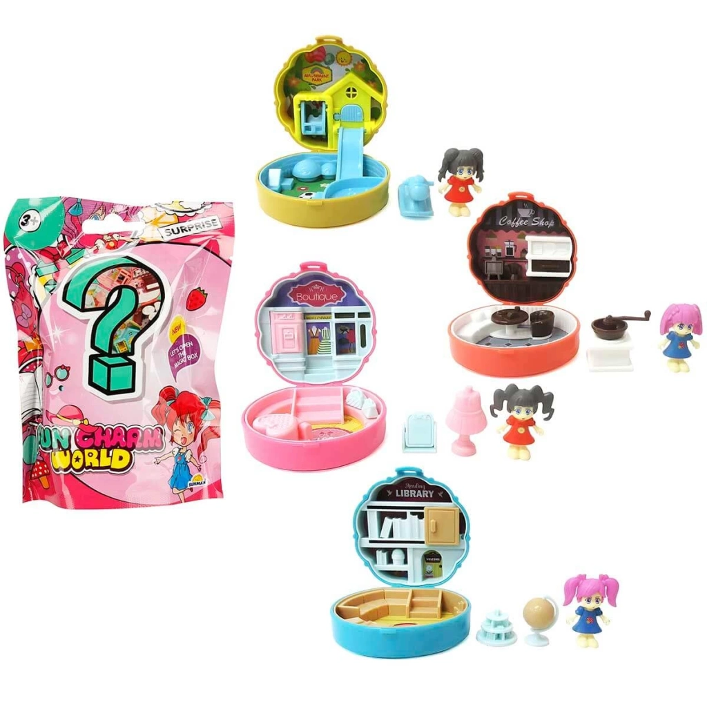 Taşınabilir Sürpriz Paket Dollhouse Figürü 1 Adet