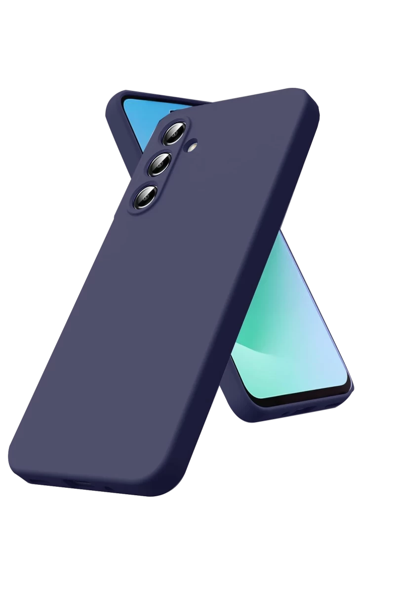 Samsung Galaxy A17 5G Uyumlu Nano içi Kadife Silikon - Lacivert