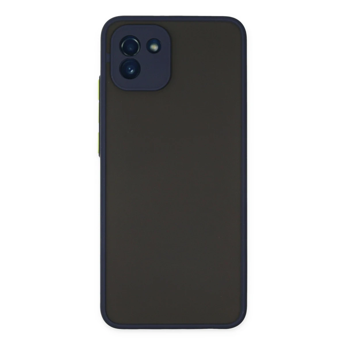 Samsung Galaxy A03 Kılıf Montreal Silikon Kapak - Lacivert