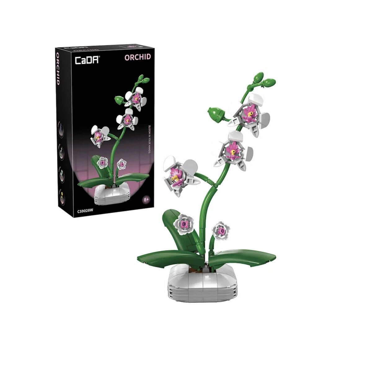 C59028W Cada Saksılı Orkide Model 237 Parça Block Oyuncak