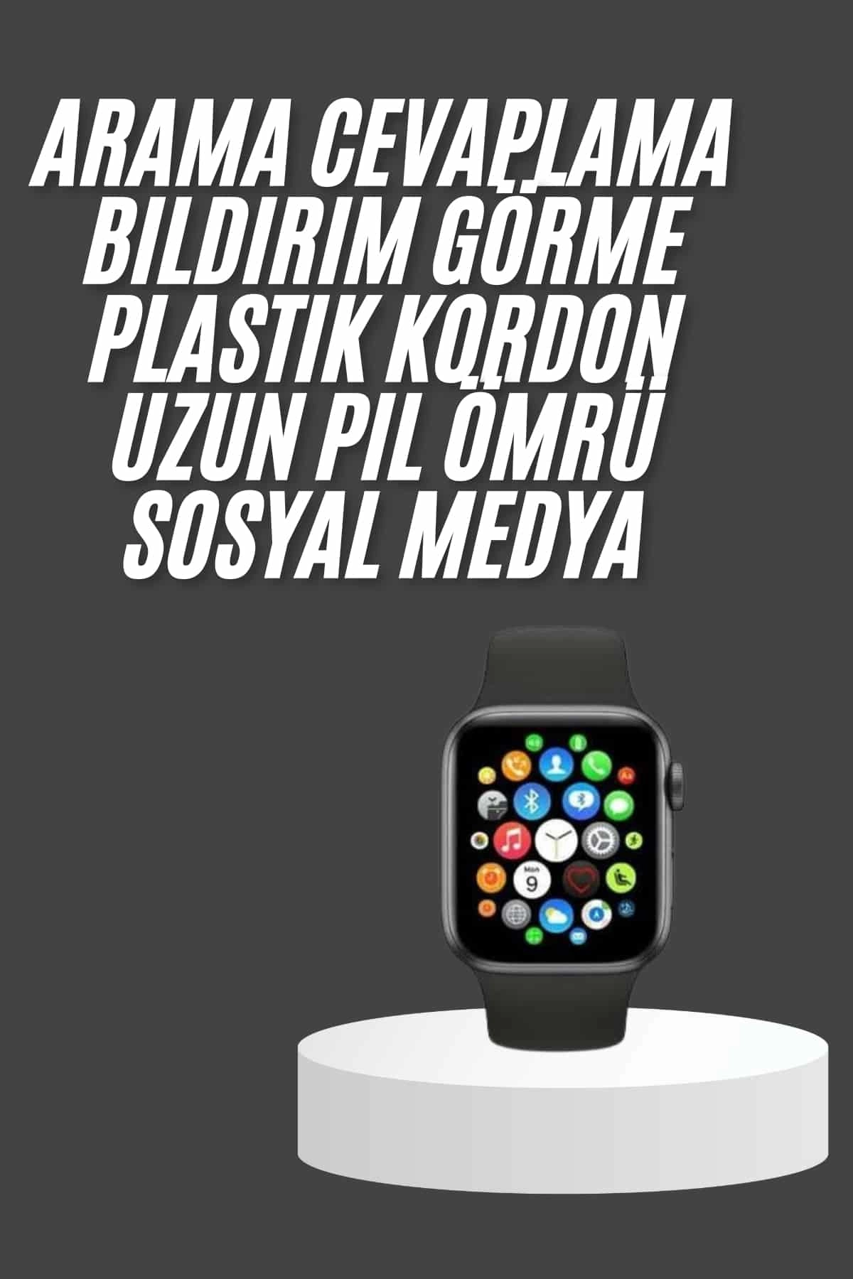 Çok Fonksiyonlu Akıllı Saat 1 Adet Uyku Takibi