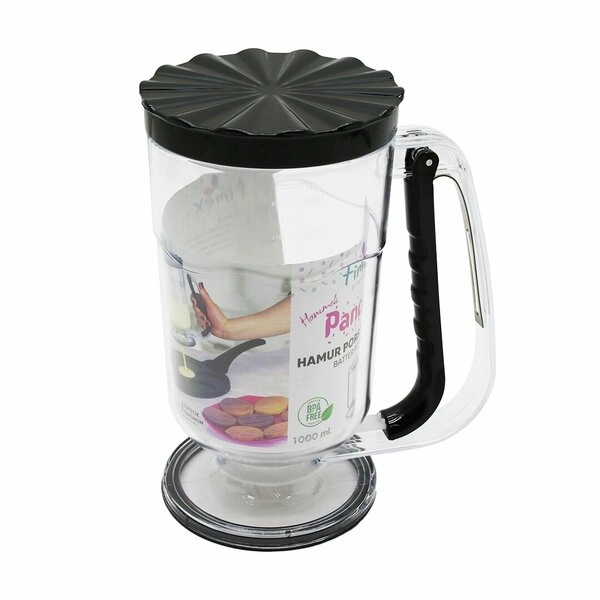 Pratik Hamur Dağıtıcı Krep Makinesi 19x17 cm Mutfak Aracı