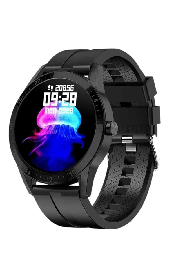 Şık Akıllı Saat 3 Kordonlu AMOLED Ekran NFC GPS Uyumlu