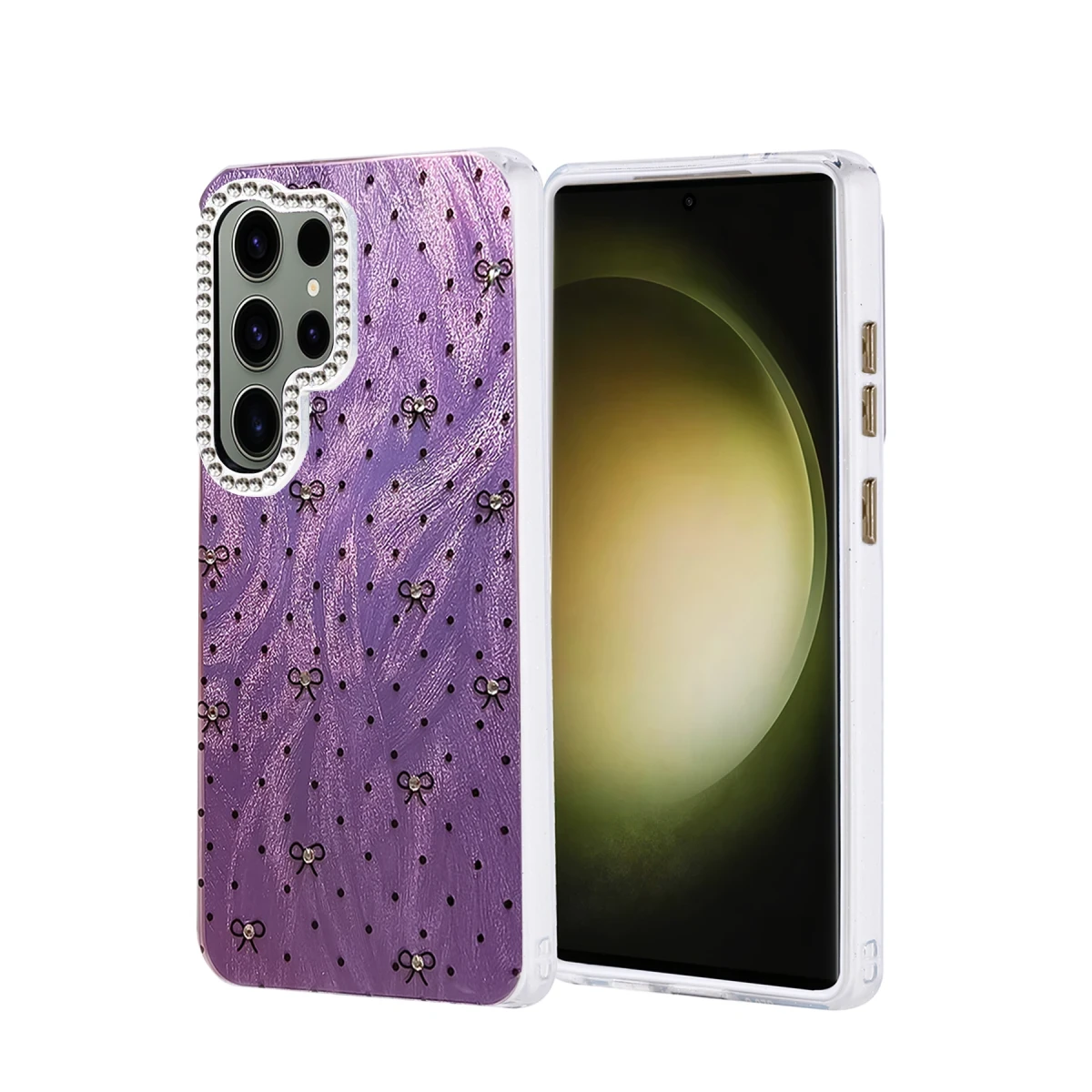 Samsung Galaxy S25 Ultra Kılıf Blade Aynalı Desenli Kapak - Desen 2