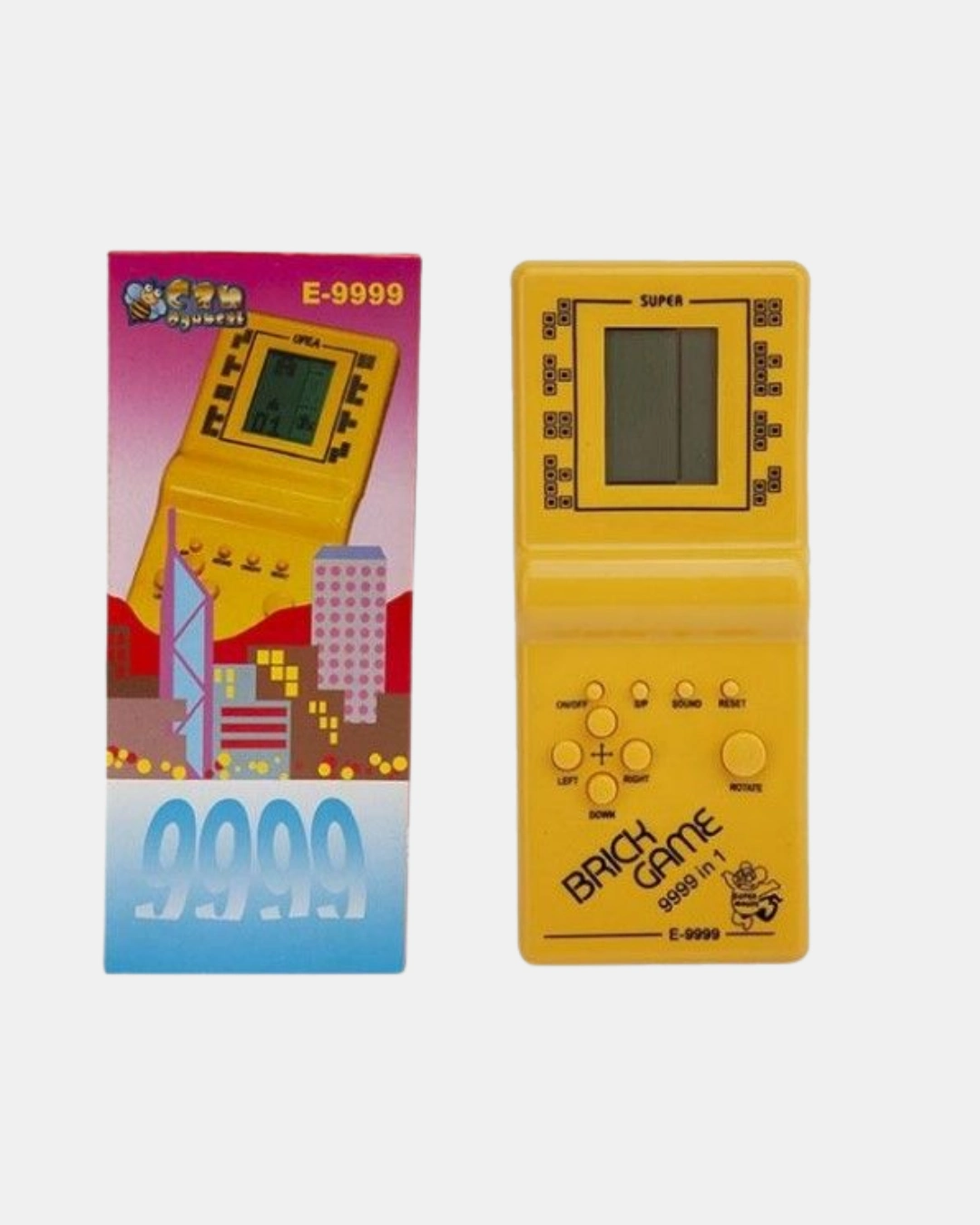 Taşınabilir Retro El Konsolu 2 Adet AA Pil ile Klasik Tetris Oyunu