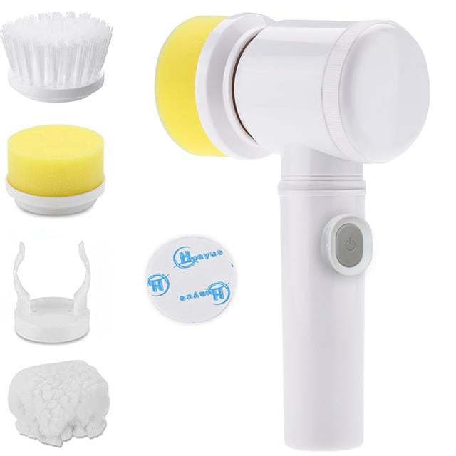 SN-20457 Çok Fonksiyonlu Banyo Mutfak Lavabo Şarjlı Temizlik Fırçası
