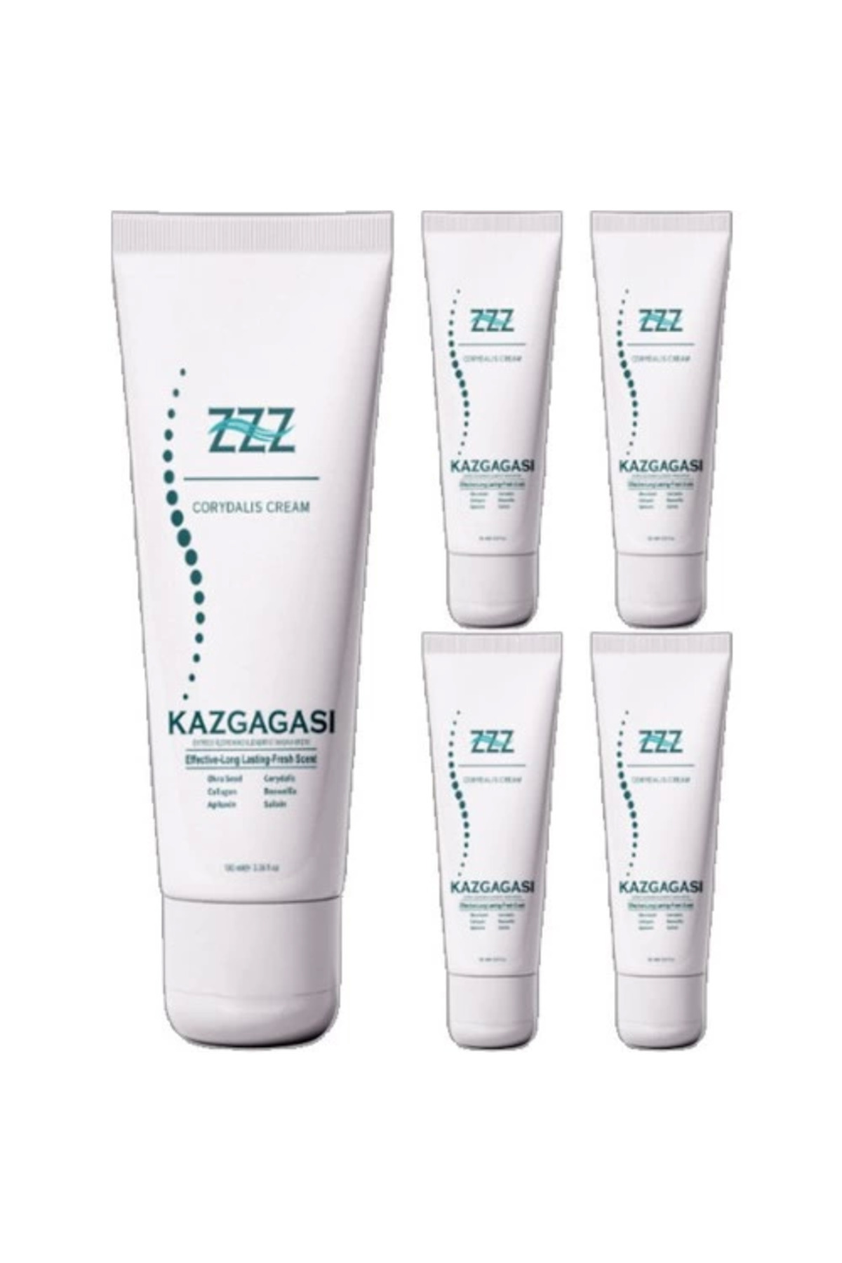 ZZZ Kaz Gagası 4 Tane Özel Karışımlı 100 ml Rahatlatıcı Masaj  Kremi
