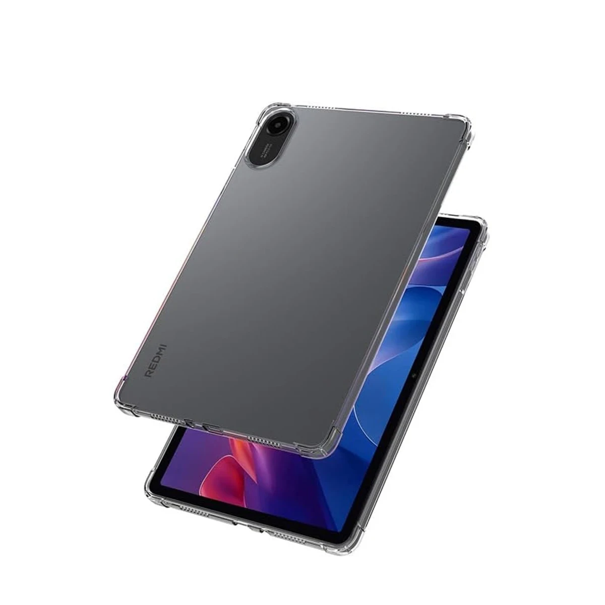 Xiaomi Redmi Pad 2 Kılıf Anti Shock Tablet Silikon - Şeffaf