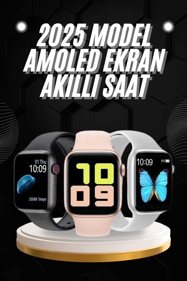 Bluetooth Bağlantılı Akıllı Saat 1 Adet Sosyal Medya Uyumlu