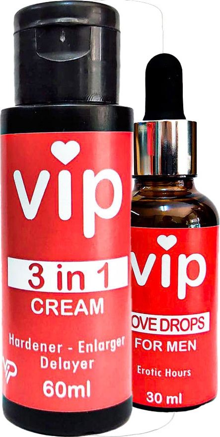 Vıp 3x Etkişekillenme Kremi + 30 ml Extradestek Erkekdamla