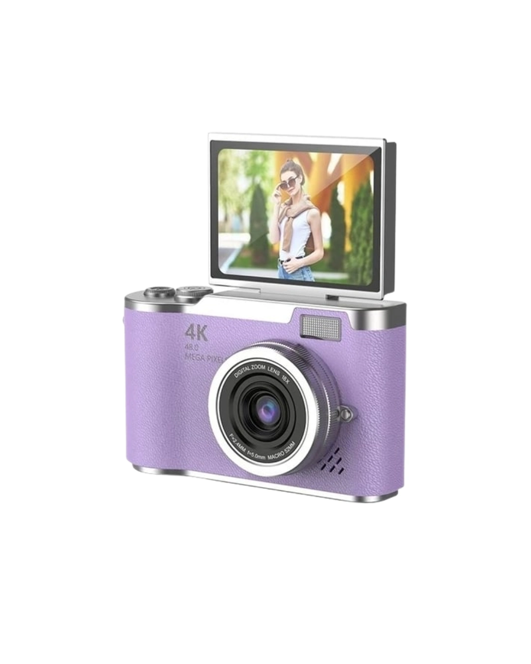 Kompakt Vlog Kamerası 48 MP 4K Autofocus ile Düşük Işık Performansı