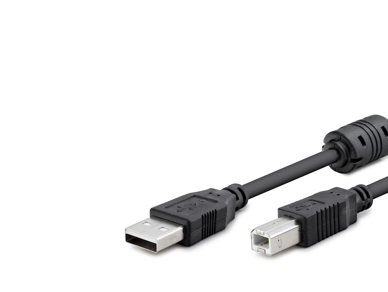 Siyah Usb Printer Kablosu 5 Metre Parazitsiz İletim