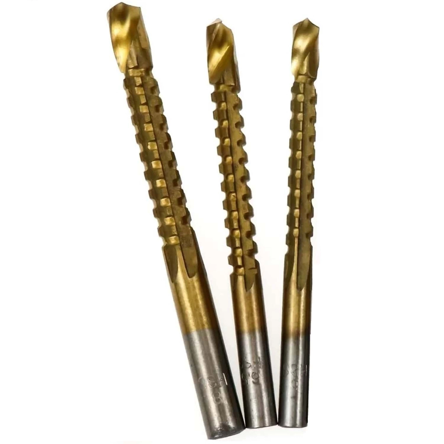 Hassas Freze Matkap Uç Seti 3 Parça Ahşap Metal Plastik