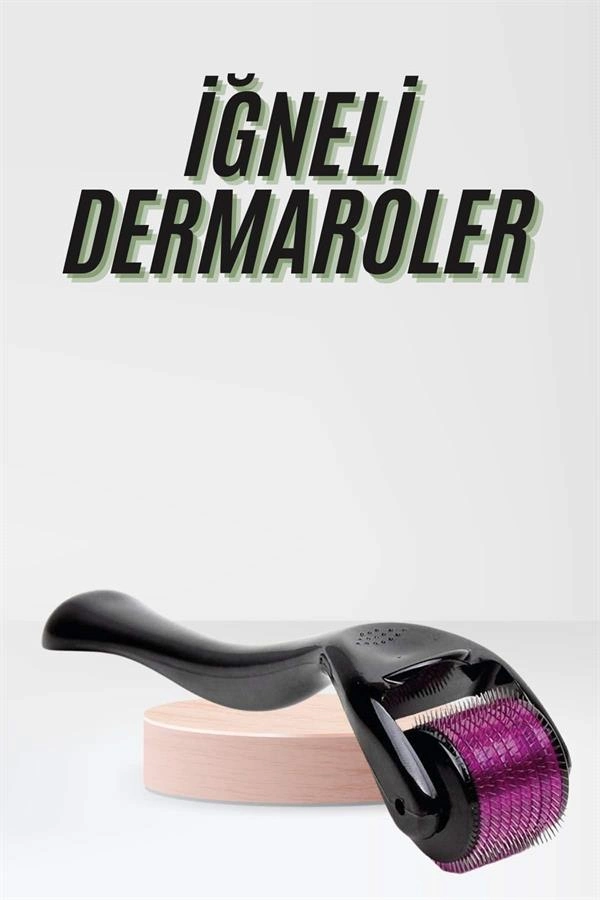 Cilt Yenileyici Dermaroller 540 Iğneli 1 Mm Seti