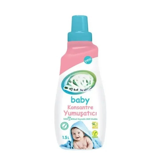 Bitkisel Konsantre Yumuşatıcı 1500 ml Doğal Formül