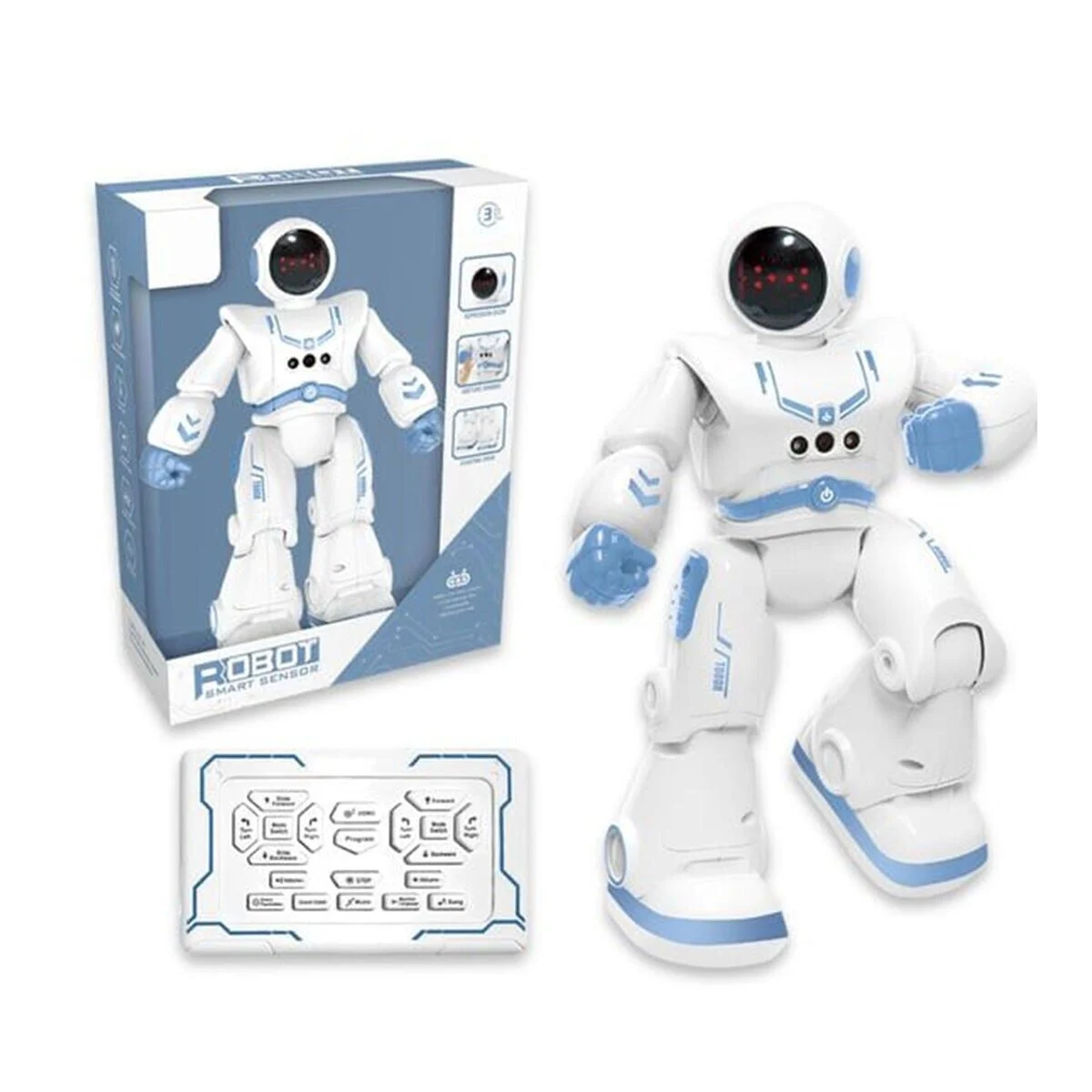 606-34 Uzaktan Kumandalı El Sensor Kontrollü Akıllı Robot