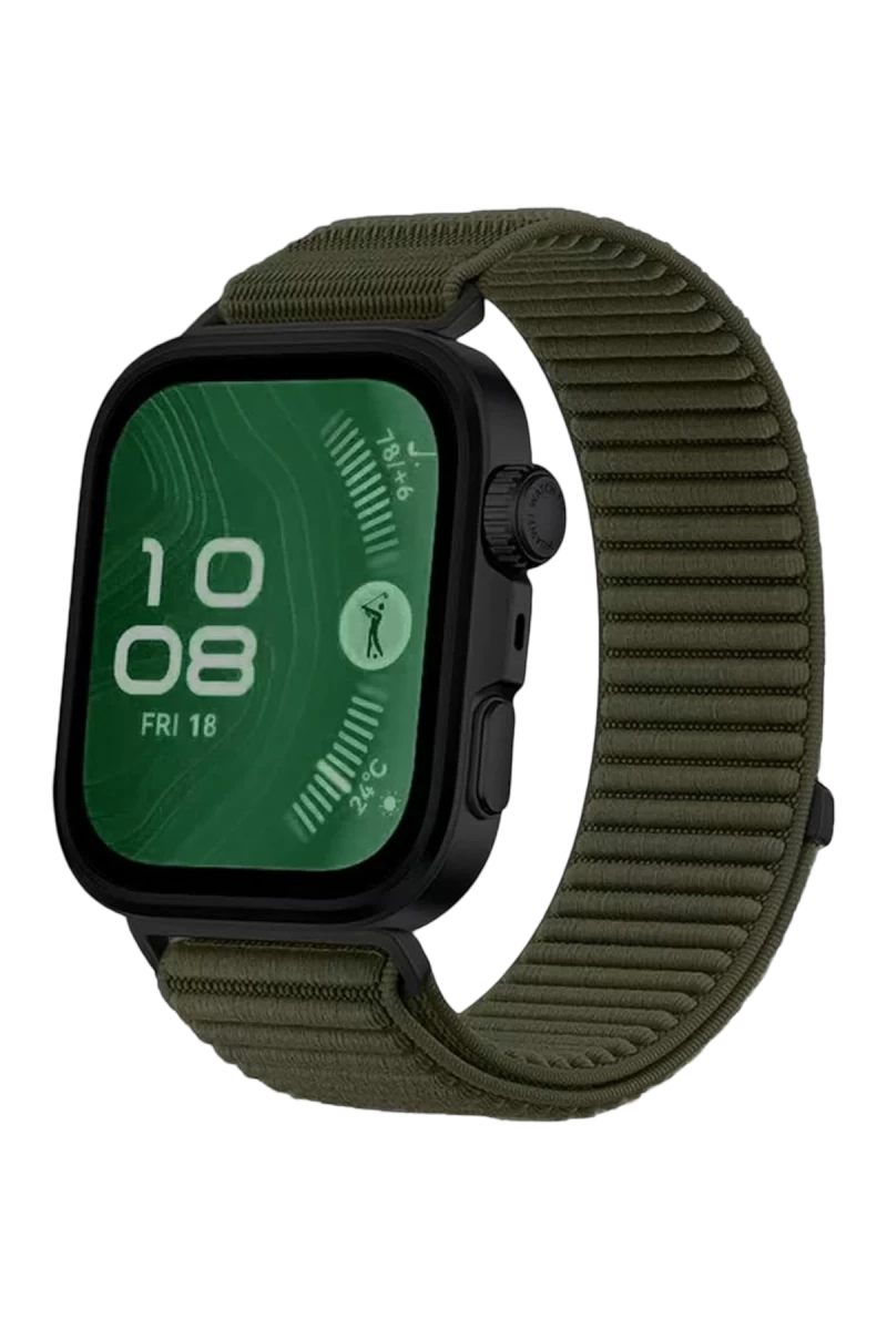 Huawei Fit 4 Braid Kordon - Koyu Yeşil