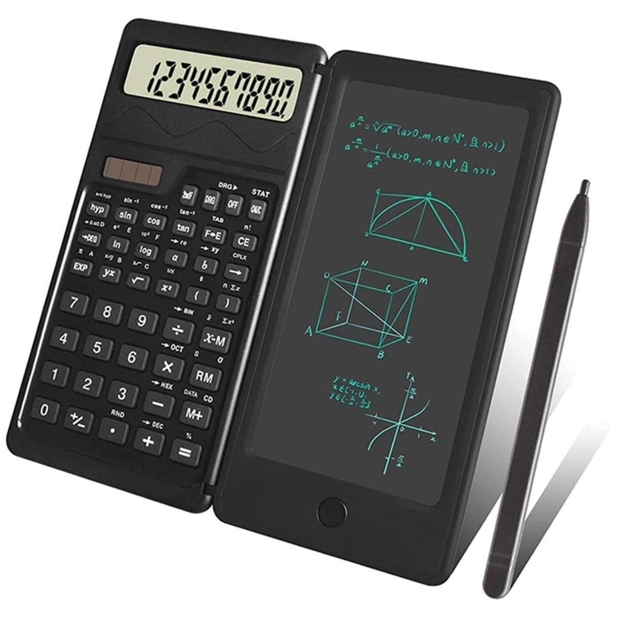 Katlanabilir Bilimsel Hesap Makinesi ve Silinebilir LCD Tablet