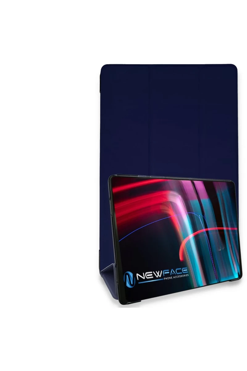 Samsung Galaxy T220 Tab A7 Lite 8.7 Kılıf Tablet Smart Kılıf - Lacivert