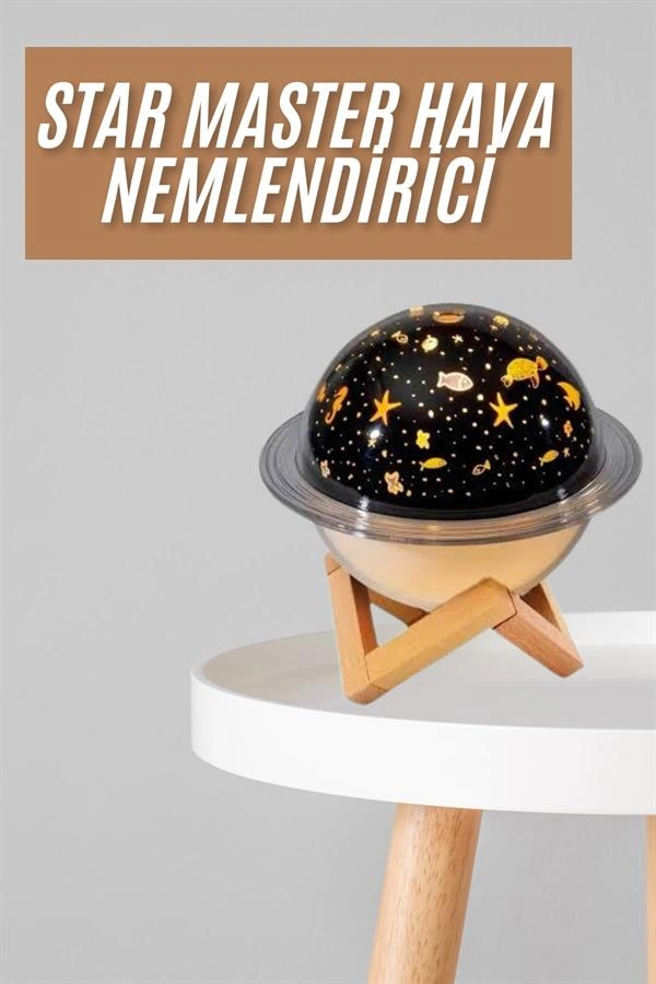 Renk Değiştiren Gece Lambası 1 Adet Hava Nemlendirici