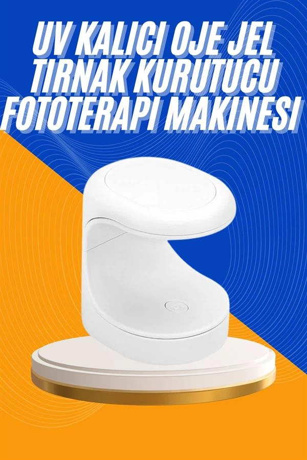 Taşınabilir UV Oje Kurutucu 16 Watt LED Işınlı