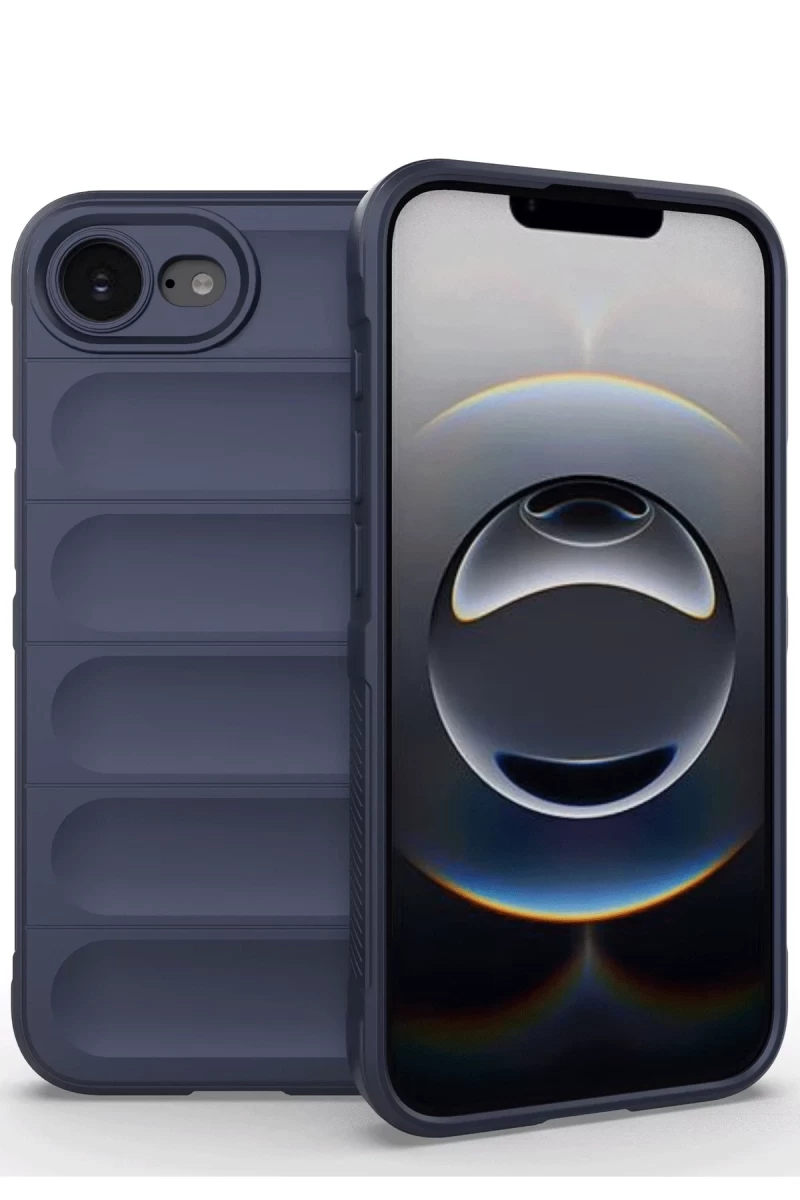 Apple iPhone 16E Uyumlu Kılıf Optimum Silikon - Lacivert