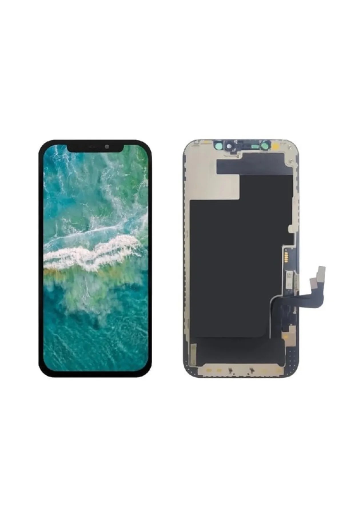iPhone 12 Uyumlu - 12 Pro Ekran Çipli (İNCELL)
