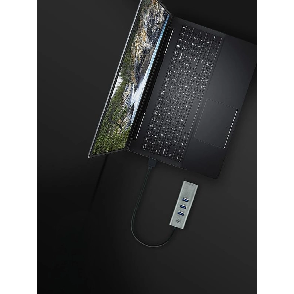 Gigabit Ethernet Çevirici 3 USB Portlu ZR116