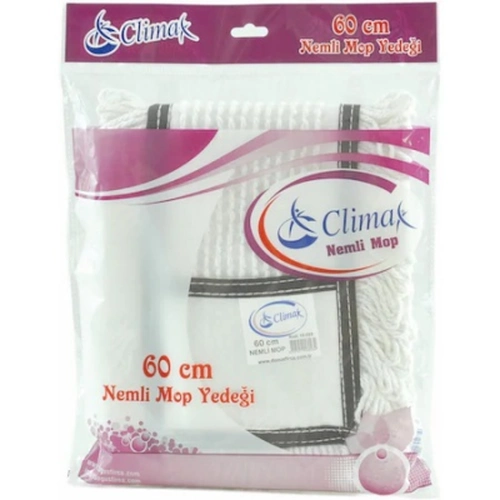 Nemli Mop Yedek 60 cm Uzun Süreli Temizlik İçin