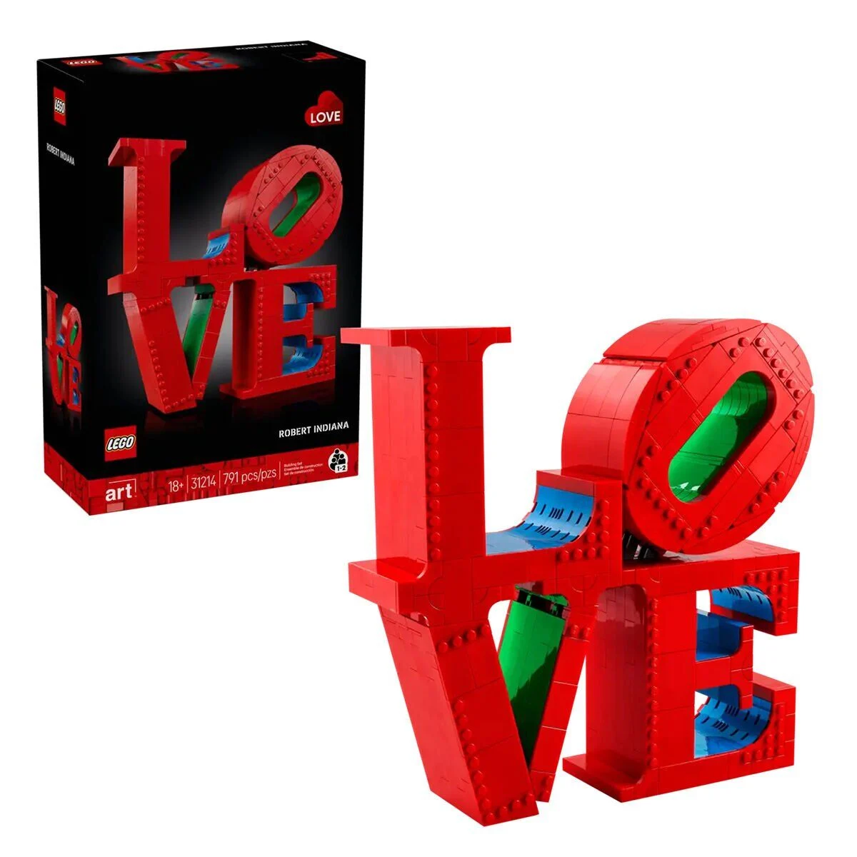 31214 Lego Art LOVE 791 parça +18 yaş