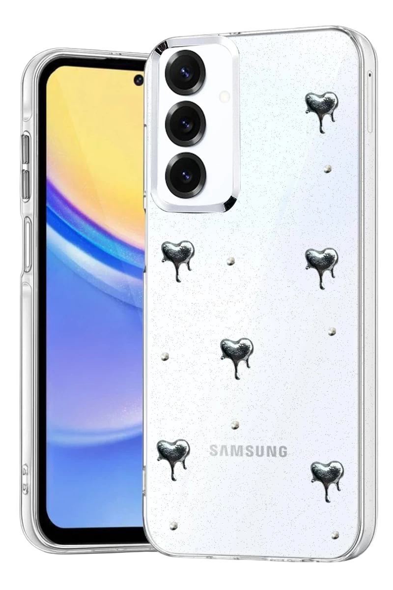 Samsung Galaxy A14 4G Uyumlu Fiyonk Desenli Kapak - Desen 1