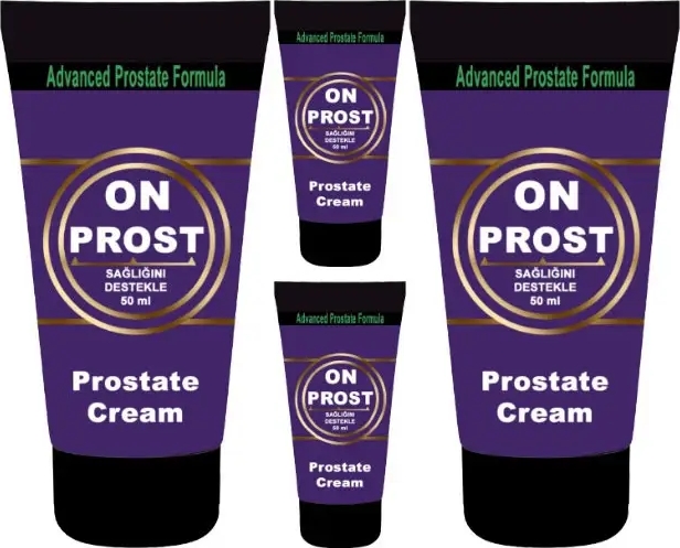 Süper Onprost Cream 50 ml 4 Adet Erkeklere Özel Krem