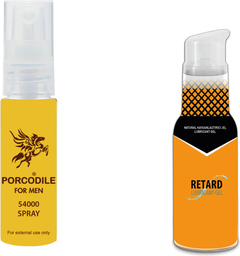 Porcodile Spray 20 cc + Retard Glide Jel