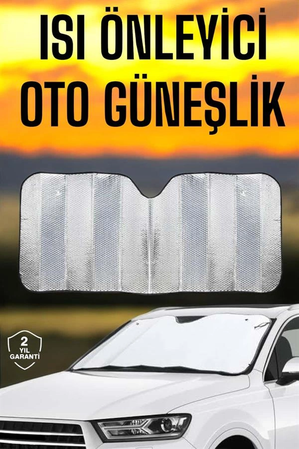 UV Işınlarına Karşı Oto Güneşlik 1 Adet Tüm Araçlar İçin