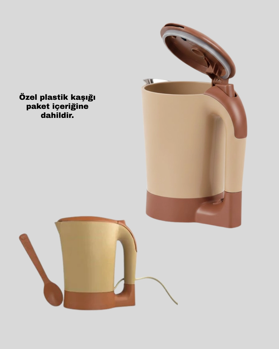 Kompakt Elektrikli Cezve 1.5 Litre Kettle Uyumlu