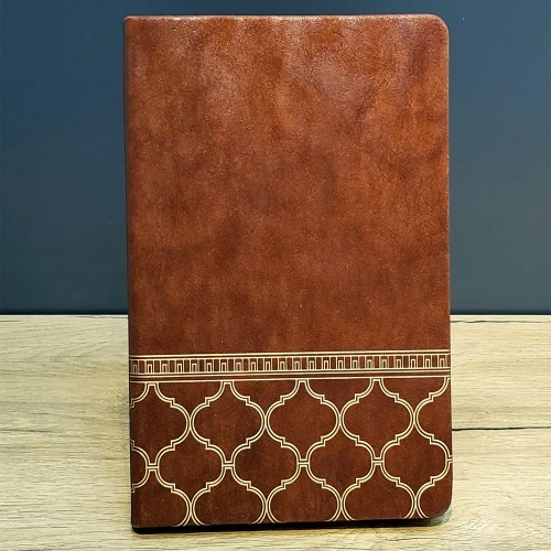 Şık Deri Defteri 21 cm x 15 cm Kişisel Hediye