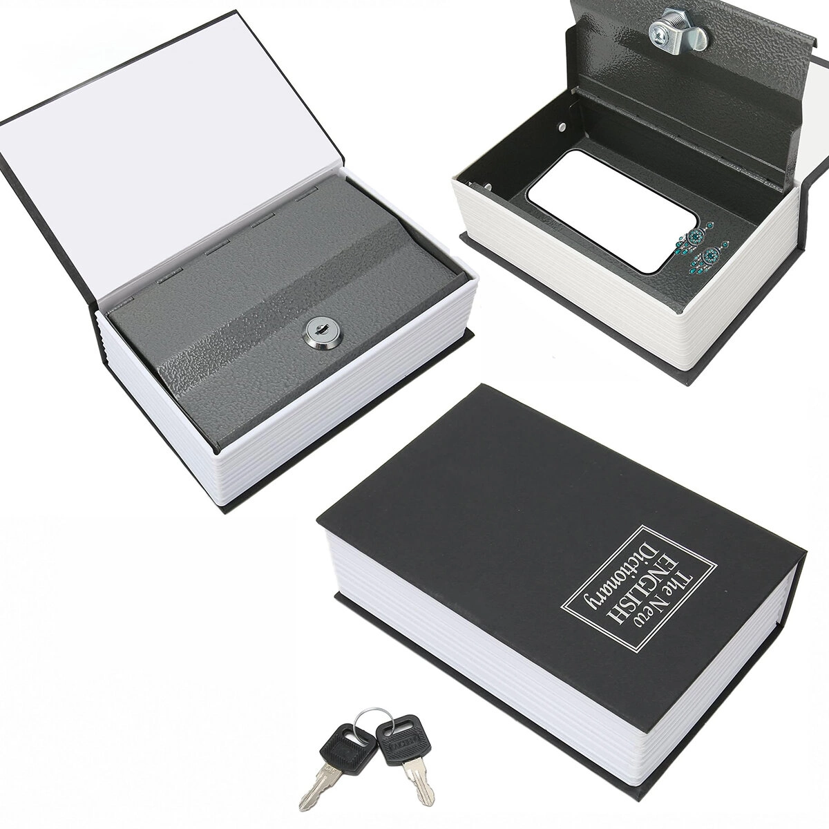 Renkli Kitap Kilitli Kasa 114x80x45mm