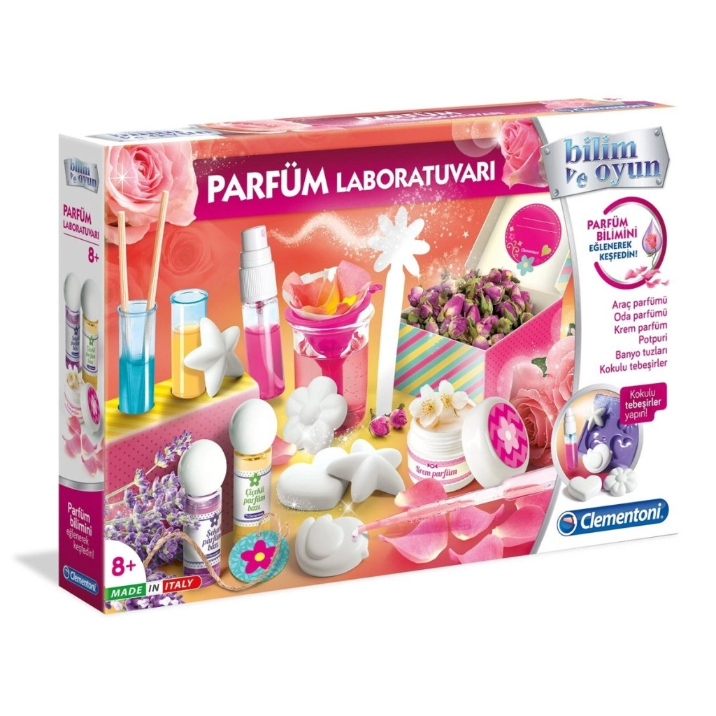 Bilim ve Oyun Seti +8 Yaş Parfüm Laboratuvarı